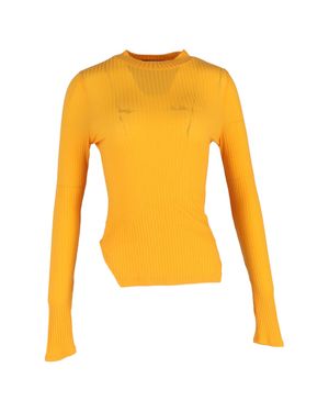 Rejina Pyo Ribbed Top - Yellow
