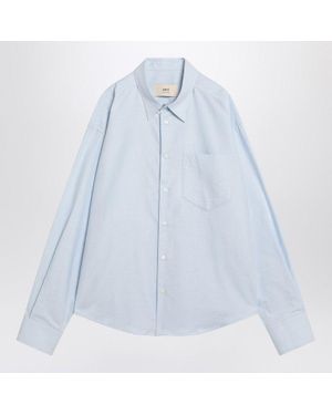 Ami Paris Ami De Coeur Shirt - Blue
