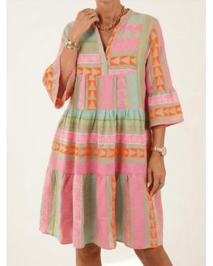 Mccolin Edelweiss Spring Dress - Multicolor