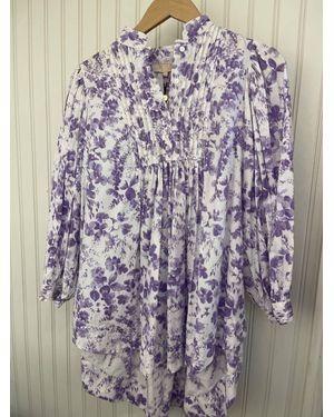 byTiMo Poplin Blouse - Blue