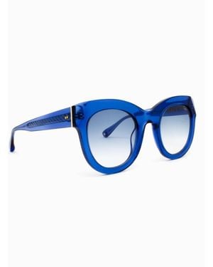 Aperçu Eyewear Le Chat Cat-Eye Sunglasses - Blue