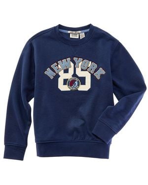 Scotch & Soda Graphic Crewneck Pullover - Blue