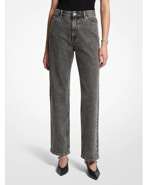 Michael Kors Alice Stretch Denim Jean - Gray