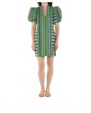 Emily Mccarthy Hampton Mini Dress - Green