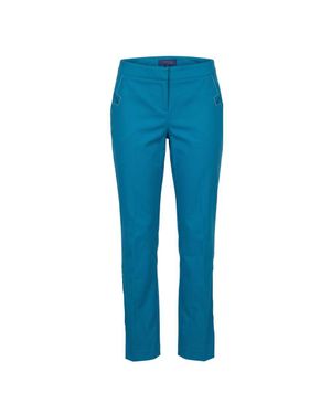 Trussardi Blue Cotton Pants