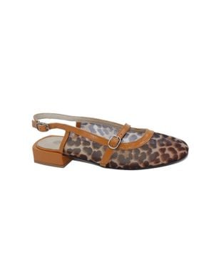 Eric Michael Mesh Flats - Brown