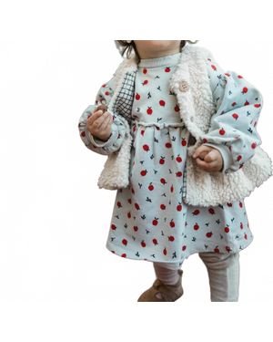 Bean's barcelona Polar Peplum Vest - Blue
