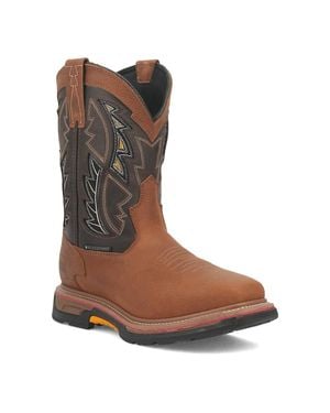 Dan Post Dan Post Warrior Dp59429 Tan Waterproof Comp Toe Work Boots Zap173 - Brown