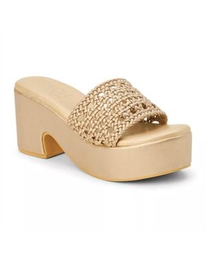 Matisse Cove Block Heel Sandal - White