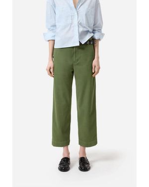 Closed Rovea Relaxed Cropped Pants - Green