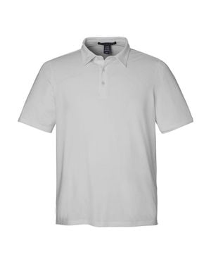 Devon & Jones Raleigh Stretch Polo - Gray