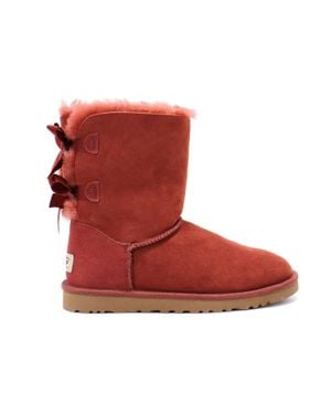 UGG Bailey Bow Boots - Red
