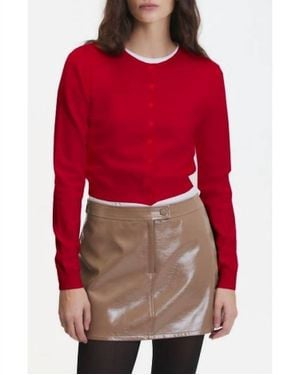 DELUC Clark Cardigan - Red