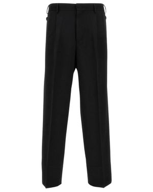 Cellar Door Pleated Pants - Black