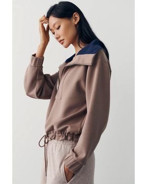 Bernardo Quarter-Zip Jacket - Blue