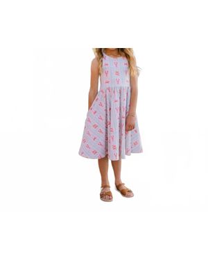 Ollie Jay Girls Sofia Dress - Purple