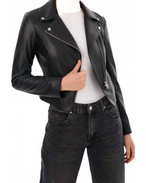 Lamarque Pascale Moto Jacket - Black