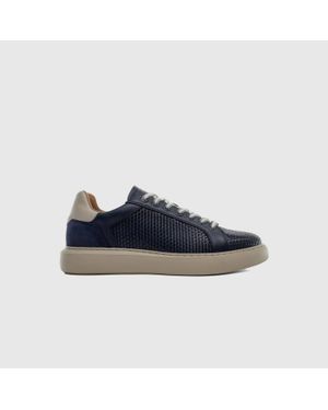 Ambitious Eclipse Textured Sneaker - Blue