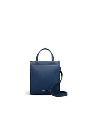 Radley Alba Place Mini Ziptop Cross Body Utility - Blue