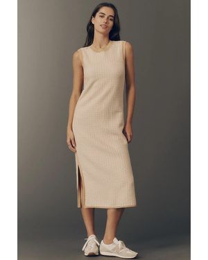 Varley Aoife Knit Midi Dress - Black