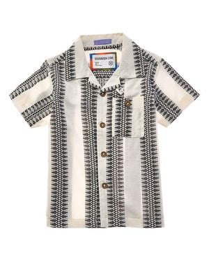 Sovereign Code Malta Button Front T-Shirt - White