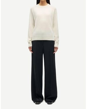 Samsøe & Samsøe Collot Wide Leg Pants - White