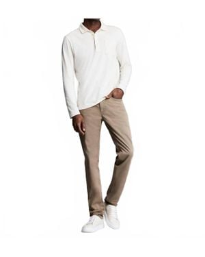 Billy Reid Pensacola Polo Shirt - White