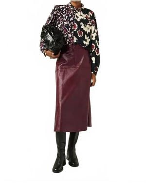 Ba&sh Assia Skirt - Purple