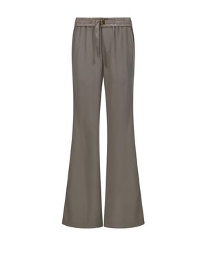 Ami Paris Flared Leg Pants - Gray