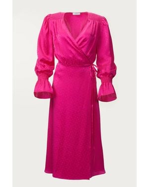 Art Dealer Diane Dress - Pink