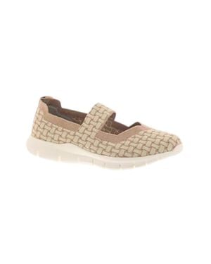 Bernie Mev Charm Weave Slip-On - Natural