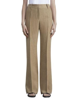Lafayette 148 New York Sullivan Linen Pant - Natural