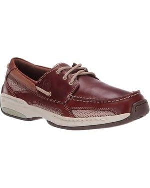 Dunham Captain Boat Shoes - Red