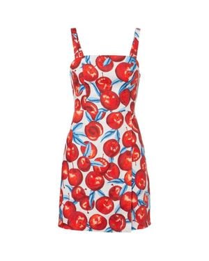 FARM Rio Sleeveless Mini Dress, Cherry Blossom - Red