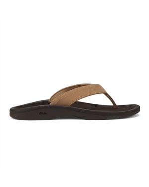 Olukai Ohana Beach Sandals - Brown