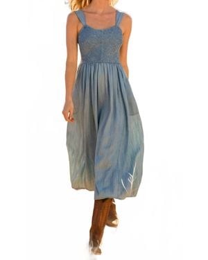 NIC+ZOE Denim Sarah Dress - Blue