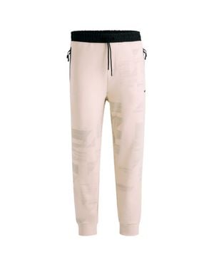 BOSS Tracksuit Bottoms With Seasonal Artwork - Pink