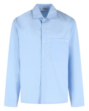 Jil Sander Light Cotton Shirt - Blue
