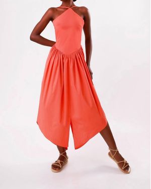 Bela Brand Diamond Dress - Red