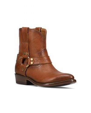 Frye Billy Short Harness Boots - Brown