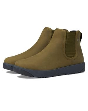 Bogs Kicker Chelsea Leather Boots - Green