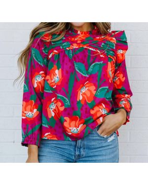 Michelle Mcdowell Mckenna Rush Top - Red