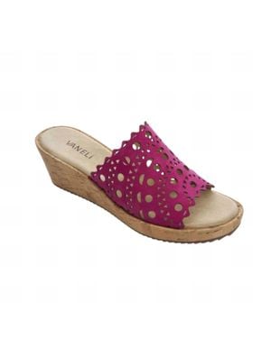 Vaneli Cammie Wedge Sandal - Pink