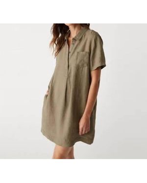 Michael Stars Ola Utility Dress - Natural