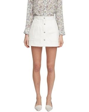 Adam Lippes Bennet Skort - White