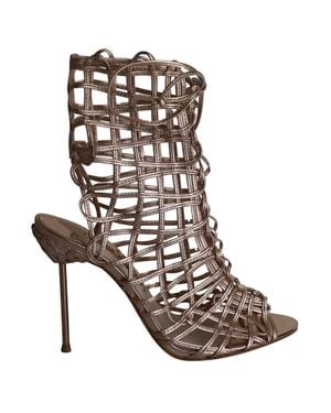 Sophia Webster High Heel Sandals - Brown