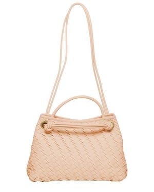 Walter Baker Hazel Woven Leather Tote - Natural