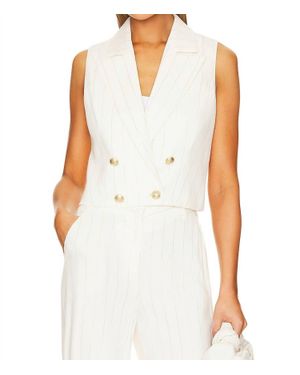 L'Agence Fable Vest - White