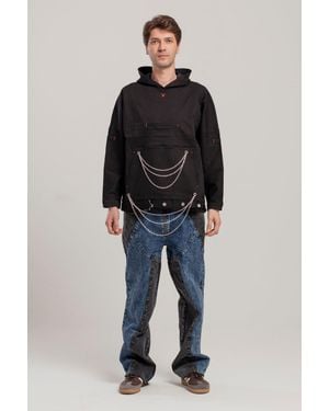 Pcfg Free Heaven Two Color Jeans - Blue