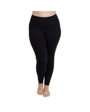 Undersummers by CarrieRae Athletic Legging With Pockets 30" - Black
